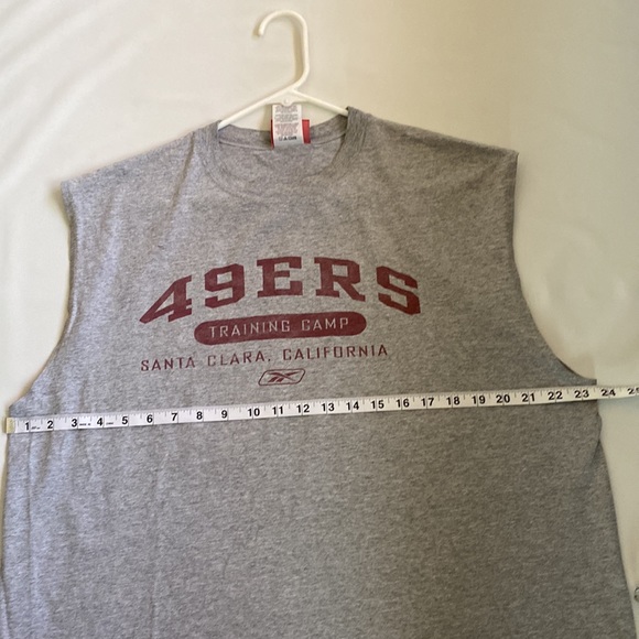 SF training camp. Santa Clara California muscle t shirt. Unisex shirt - Picture 4 of 9